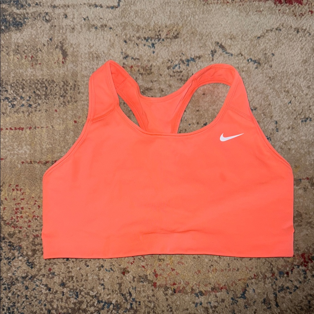 Nike Women's Bright Orange Sports Bra